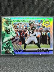 Zach Wilson [Silver] #M-13 Football Cards 2022 Panini Mosaic Montage Prices