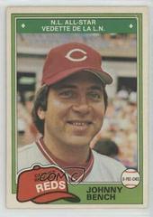 Johnny Bench #286 Baseball Cards 1981 O Pee Chee Prices