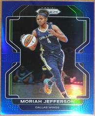 Moriah Jefferson [Blue] #2 Basketball Cards 2022 Panini Prizm WNBA Prices