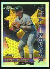 Craig Biggio [Refractor] #9 Baseball Cards 1996 Topps Chrome Prices