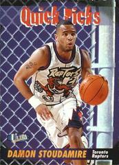 Damon Stoudamire Basketball Cards 1997 Ultra Quick Picks Prices