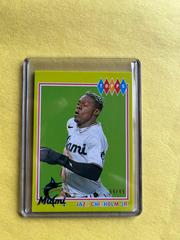 Jazz Chisholm Jr. [Chartreuse] #45 Baseball Cards 2022 Topps Brooklyn Collection Prices