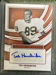 Ted Hendricks [Ruby] #GS-THE Football Cards 2022 Panini Immaculate Collegiate All Time Greats Signatures Prices