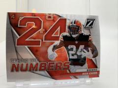 Nick Chubb [Silver] #BN-NC Football Cards 2022 Panini Zenith Behind the Numbers Prices
