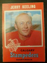 Jerry Keeling #128 Football Cards 1971 O Pee Chee CFL Prices