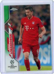 Robert Lewandowski [Green Refractor] Soccer Cards 2019 Topps Chrome UEFA Champions League Prices