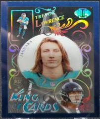 Trevor Lawrence [Mosaic] #KC-11 Football Cards 2021 Panini Illusions King of Cards Prices