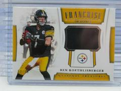 Ben Roethlisberger Football Cards 2018 National Treasures Franchise Prices