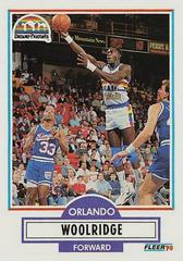 Orlando Woolridge #U-27 Basketball Cards 1990 Fleer Update Prices
