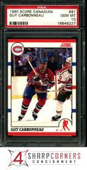 Guy Carbonneau Hockey Cards 1990 Score Canadian Prices