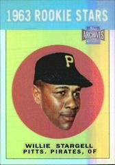 Willie Stargell [1963 Reprint] Baseball Cards 2001 Topps Archives Reserve Prices