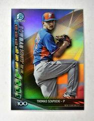 Thomas Szapucki Baseball Cards 2017 Bowman Chrome Scouts' Updates Prices