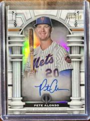 Pete Alonso #OA-PA Baseball Cards 2023 Topps Tribute Olympus Autographs Prices