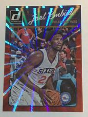 Joel Embiid [Red Laser] #1 Basketball Cards 2016 Panini Donruss Prices