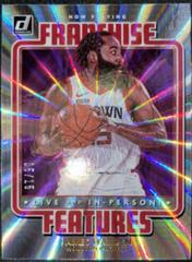 James Harden [Purple Laser] #11 Basketball Cards 2020 Donruss Franchise Features Prices