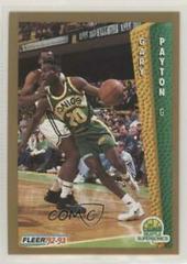 Gary Payton Basketball Cards 1992 Fleer Prices