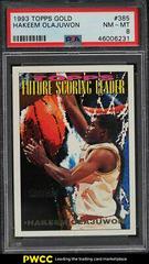 Hakeem Olajuwon Basketball Cards 1993 Topps Gold Prices
