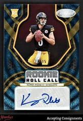 Kenny Pickett [Teal Etch] #RCS-KP Football Cards 2022 Panini Certified Rookie Roll Call Signatures Prices