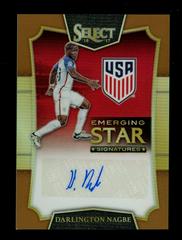 Nacer Chadli [Tie Dye] Soccer Cards 2016 Panini Select Emerging Star Signatures Prices