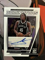 Sekou Doumbouya #DS-SKD Basketball Cards 2021 Panini Donruss Optic Dominators Signatures Prices