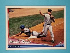 Wade Boggs Baseball Cards 1993 Topps Pre Production Prices