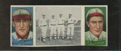 A. Hauser, E. Konetchy [The Athletic Infield] Baseball Cards 1912 T202 Hassan Triple Folder Prices