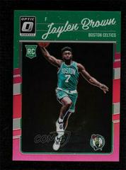 Jaylen Brown [Pink] #153 Basketball Cards 2016 Panini Donruss Optic Prices