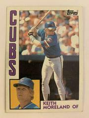 Keith Moreland #23 Baseball Cards 1984 Topps Prices