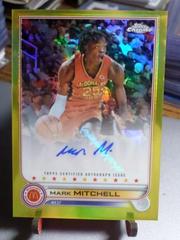 Mark Mitchell [Yellow] #CA-MM Basketball Cards 2022 Topps Chrome McDonald's All-American Autographs Prices