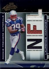 Laurence Maroney #252 Football Cards 2006 Playoff Absolute Memorabilia Prices