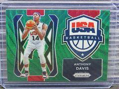 Anthony Davis [Green Wave] Basketball Cards 2021 Panini Prizm USA Prices