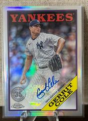 Gerrit Cole #88CA-GC Baseball Cards 2023 Topps Chrome Update 1988 Autographs Prices