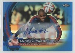 Andrew Farrell [Atomic Refractor] #91 Soccer Cards 2014 Topps Chrome MLS Prices