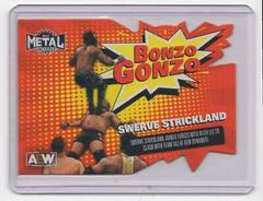 Swerve Strickland #BG-24 Wrestling Cards 2022 SkyBox Metal Universe AEW Bonzo Gonzo Prices