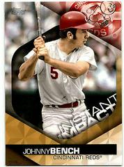 Johnny Bench [Red] Baseball Cards 2018 Topps Instant Impact Prices