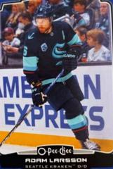 Adam Larsson [Blue Border] #439 Hockey Cards 2022 O Pee Chee Prices