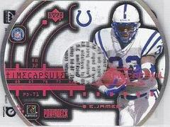 Edgerrin James #PD-T1 Football Cards 1999 Upper Deck Powerdeck Time Capsule Prices