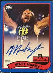 Matt Hardy [Blue] Wrestling Cards 2018 Topps WWE Heritage Autographs Prices