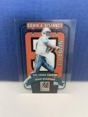 Dan Marino [3rd Down] Football Cards 2000 Panini Donruss Elite Down and Distance Prices