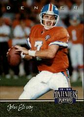John Elway Football Cards 1994 Playoff Contenders Prices