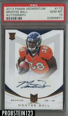 Montee Ball [Autograph] #172 Football Cards 2013 Panini Momentum Prices