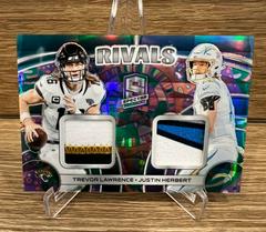 Trevor Lawrence / Justin Herbert [Psychedelic] #4 Football Cards 2023 Panini Spectra Rivals Prices