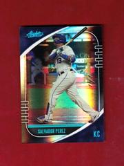 Salvador Perez [Spectrum Gold] #69 Baseball Cards 2021 Panini Absolute Prices