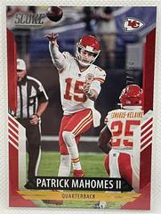 Patrick Mahomes II [Dots Red] #1 Football Cards 2021 Panini Score Prices