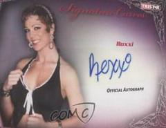 Roxxi Wrestling Cards 2009 TriStar TNA Knockouts Signature Curves Prices
