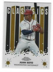 Juan Soto [Gold] Baseball Cards 2022 Topps Chrome New Classics Prices