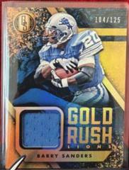 Barry Sanders Football Cards 2018 Panini Gold Standard Rush Prices
