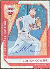 Colton Cowser [Red Signature] #5 Baseball Cards 2021 Panini Elite Extra Edition Prices