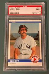 Doug Bird Baseball Cards 1984 Fleer Prices