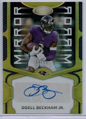Odell Beckham Jr. [Gold] #MS1 Football Cards 2023 Panini Certified Mirror Signatures Prices